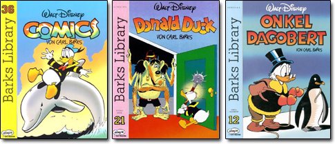 Barks Library Comics #36, Donald Duck #21, Onkel Dagobert #12