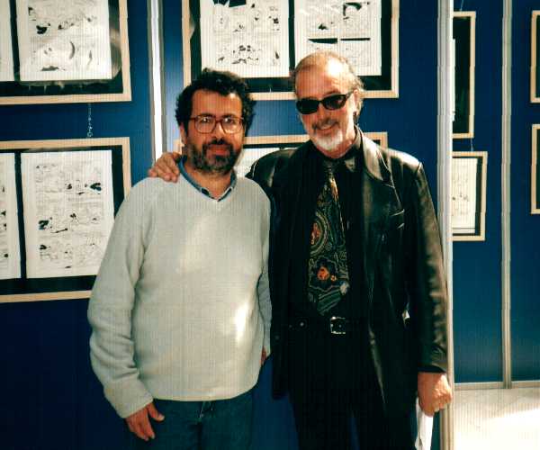 Marco con Giorgio Cavazzano