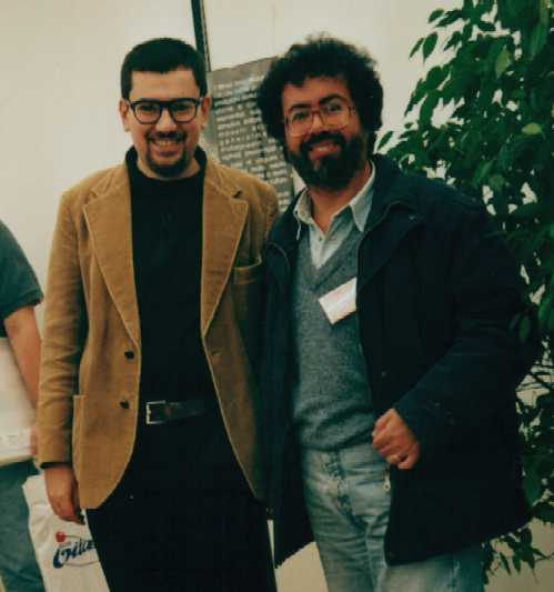 Marco con Tito Faraci